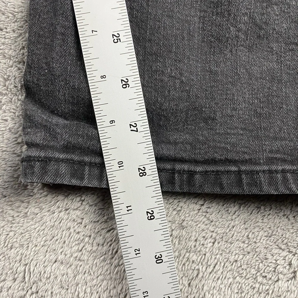 Levis 514 Straight Jeans Mens 40x28.5 Black Mid‎ Rise